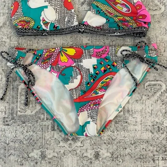 Roxy Multicoloured Bikini - Picture 3 of 10